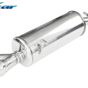 INOX CAR - POSTERIORE CON USCITA 2 X DIAM. 80 RACING PEUGEOT 208 GTI 1.6 16V TURBO (200CV) 2013