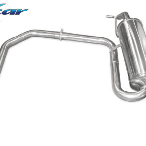 INOX CAR - POSTERIORE DUPLEX CON DIAM.102 PEUGEOT 208 GTI 1.6 16V TURBO (200CV) 2013