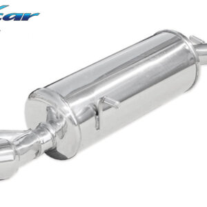 INOX CAR - POSTERIORE CON USCITA 2 X DIAM.80 PEUGEOT 208 GTI 30TH 1.6 16V TURBO (208CV) 2015