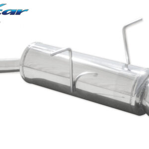 INOX CAR - POSTERIORE CON USCITA SINGOLA DIAM.102 MINI ONE R50 1.6 (90CV) 2001-2006