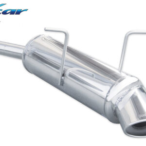 INOX CAR - POSTERIORE CON USCITA SINGOLA OVALE MINI ONE R50 1.6 (90CV) 2001-2006