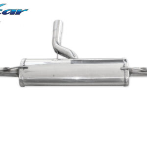 INOX CAR - POSTERIORE CON USCITA DIAM.102 RACING DX+SX MINI COUNTRYMAN COOPER S R60 1.6 TURBO (184CV) 2010