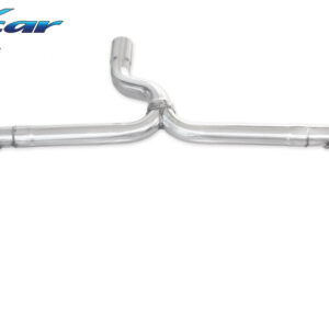 INOX CAR - POSTERIORE SENZA SILENZIATORE CON USCITA DIAM.80 RACING DX+SX MINI COUNTRYMAN COOPER S R60 1.6 TURBO (184CV) 2010