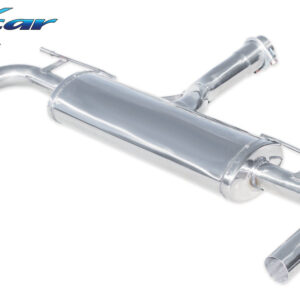 INOX CAR - POSTERIORE CON USCITA DX+SX MINI COUNTRYMAN JOHN WORKS R60 ALL4 1.6 (218CV) 2013