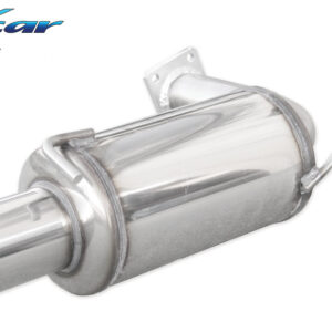 INOX CAR - POSTERIORE CON USCITA SINGOLA DIAM. 90 RALLY MITSUBISHI LANCER EVO VII (280CV) 2001-2003