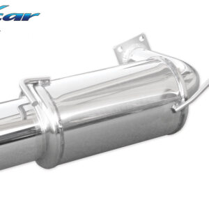 INOX CAR - POSTERIORE CON USCITA DIAM. 120 MEGA MITSUBISHI LANCER EVO VIII (265CV) 2004-2005