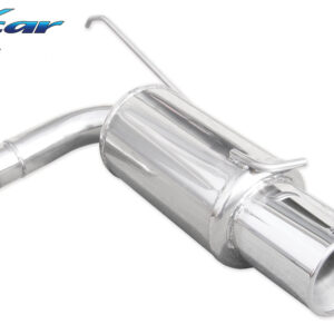 INOX CAR - POSTERIORE CON USCITA SINGOLA DIAM.102 MEGA MITSUBISHI LANCER EVO IX 2.0 16V (280CV) 2006-2008