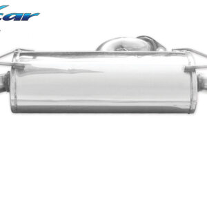 INOX CAR - POSTERIORE CON USCITA SINGOLA DIAM. 102 DX+SX MITSUBISHI LANCER EVO X 2.0 TURBO 295CV 2009