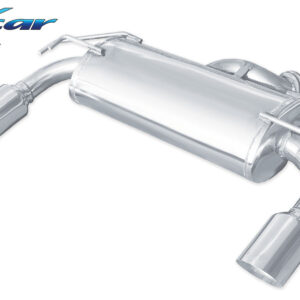 INOX CAR - POSTERIORE CON USCITA SINGOLA DIAM. 102 RACING DX+SX MITSUBISHI LANCER EVO X 2.0 TURBO 295CV 2009