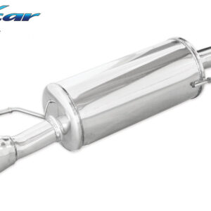 INOX CAR- POSTERIORE CON USCITA DIAM. 100 X-RACE OPEL ADAM S 1.4 TURBO (150CV) 2015