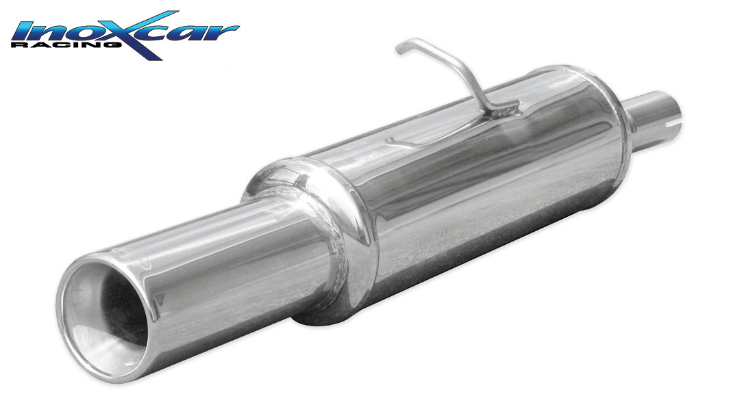 INOX CAR - POSTERIORE CON USCITA SINGOLA DIAM. 102 OPEL ASTRA F 1.8 90CV 1 FIXING