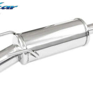 INOX CAR - POSTERIORE CON USCITA SINGOLA DIAM. 80 OPEL CORSA B 1.6 16V GSI 106CV 1994-2000
