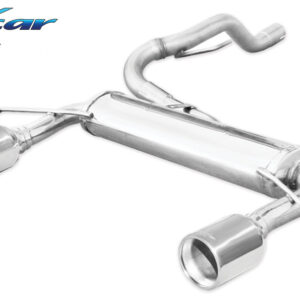 INOX CAR - POSTERIORE CON USICTA DIAM.102 DX+SX OPEL CORSA D OPC 1.6T NURBURGRING EDITION (210CV) 2012