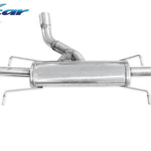 INOX CAR - POSTERIORE CON USCITA 2 X DIAM.80 DX+SX OPEL GT 2.0 16V TURBO (264CV) 2007