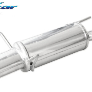 INOX CAR - POSTERIORE CON USCITA SINGOLA OVALE OPEL TIGRA TWIN TOP 1.8 16V (125CV) 2005