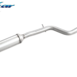INOX CAR - TUBO CENTRALE SILENZIATO EURO 2 PEUGEOT 106 1.6 16V RALLYE / GTI / 1.6 16V 1996-2003