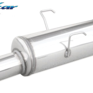 INOX CAR - POSTERIORE CON USCITA DIAM. 90 RALLY PEUGEOT 106 1.6 16V RALLYE / GTI / 1.6 16V 1996-2003