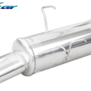 INOX CAR - POSTERIORE CON USCITA OVALE PEUGEOT 106 1.6 16V RALLYE / GTI / 1.6 16V 1996-2003