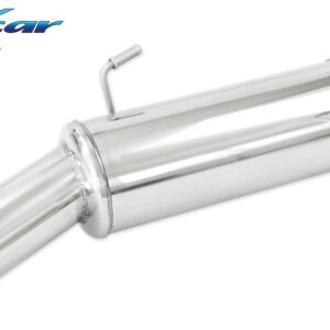 INOX CAR - POSTERIORE CON USCITA SINGOLA DIAM. 102 PEUGEOT 206 1.4 (75CV) 2001-2006