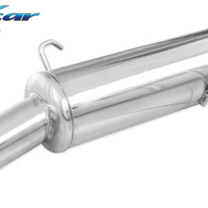 INOX CAR - POSTERIORE CON USCITA SINGOLA DIAM. 80 PEUGEOT 206 1.6 88CV 2000