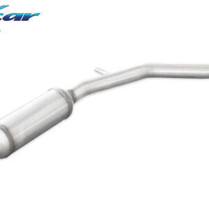 INOX CAR -  TUBO CENTRALE SILENZIATO PEUGEOT 206 GT WRC 135CV