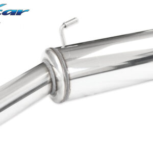 INOX CAR -  POSTERIORE CON USCITA DIAM. 90 RALLY PEUGEOT 206 GT WRC 135CV