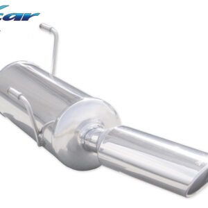 INOX CAR -  POSTERIORE CON USCITA OVALE PEUGEOT 206 GT WRC 135CV