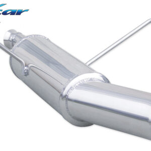 INOX CAR -  POSTERIORE CON USCITA SINGOLA DIAM.102 PEUGEOT 206 SW 2.0 16V 136CV 2002-2004