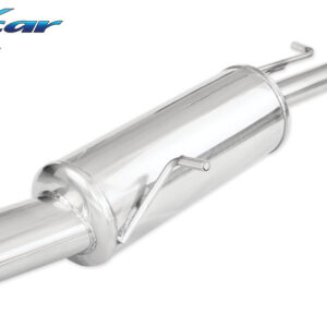 INOX CAR -  POSTERIORE CON USCITA SINGOLA OVALE PEUGEOT 207 1.4 XS 16V (95CV) 2008