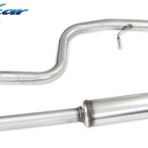 INOX CAR -  TUBO CENTRALE SILENZIATO PEUGEOT 207 1.6 16V GTI (175CV) 2007