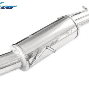INOX CAR -  POSTERIORE CON USCITA SINGOLA DIAM.102 PEUGEOT 207 1.6 16V GTI (175CV) 2007