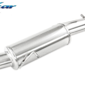INOX CAR -  POSTERIORE CON USCITA SINGOLA OVALE PEUGEOT 207 1.6 16V GTI (175CV) 2007