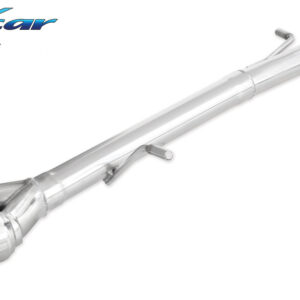 INOX CAR -  POSTERIORE SENZA SILENZIATORE CON USCITA 2 X DIAM.80 RACING PEUGEOT 207 1.6 16V GTI (175CV) 2007