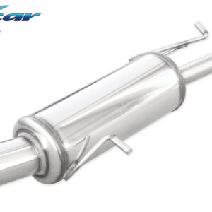INOX CAR - POSTERIORE CON USCITA SINGOLA DIAM. 90 RALLY PEUGEOT 207 CC 1.6 16V 120CV 2007
