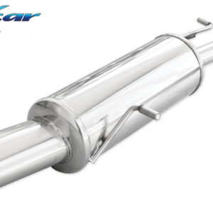 INOX CAR - POSTERIORE CON USCITA SINGOLA OVALE PEUGEOT 207 CC 1.6 16V 120CV 2007