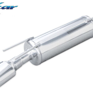 INOX CAR - POSTERIORE CON USCITA SINGOLA OVALE OPEL CALIBRA 2.0 16V (136CV) 1991-1993
