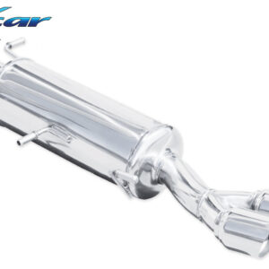 INOX CAR - POSTERIORE CON USCITA 2 X DIAM. 80 RACING PEUGEOT 308 (1° serie) 1.6 THP GTI (200CV) 2011-2013