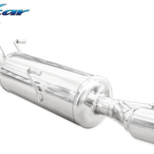 INOX CAR - POSTERIORE CON USCITA 2 X DIAM. 80 RACING PEUGEOT RCZ 1.6 THP (156CV) 2010
