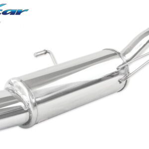 INOX CAR - POSTERIORE CON USCITA SINGOLA OVALE PEUGEOT RCZ 1.6 THP (200CV) 2010