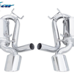 INOX CAR - POSTERIORE CON USCITA OVALE PORSCHE 911 SERIE 997 3.8 4S CARRERA (355CV) 2005
