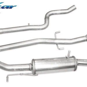 INOX CAR - TUBO CENTRALE DIRETTO + POSTERIORE PEUGEOT 208 GTI 1.6 16V TURBO (200CV) 2013
