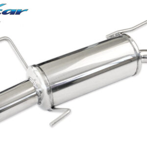 INOX CAR - POSTERIORE CON USCITA SINGOLA DIAM.80 OPEL TIGRA TWIN TOP 1.3 CDTI (70CV) 2005