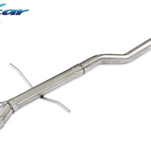INOX CAR - POSTERIORE SENZA SILENZIATORE CON USCITA CENTRALE 2 X DIAM. 80 RACING MINI COOPER R56 S 1.6 175CV 2007