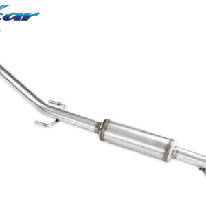 INOX CAR - TUBO CENTRALE CON SILENZIATORE OPEL ASTRA H (TYPE GTC) 1.6 16V TURBO 180CV 2007