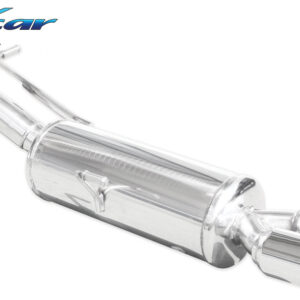 INOX CAR - POSTERIORE CON USCITA 2 X DIAM. 80 X-RACE PEUGEOT RCZ 1.6 THP (200CV) 2010