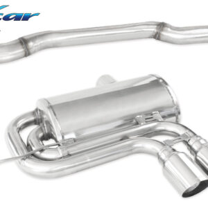INOX CAR - POSTERIORE CON USCITA CENTRALE 2 X DIAM. 90 RACING MINI COOPER JCW F57 2.0 231CV CABRIO 2020-2024