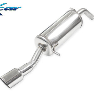 INOX CAR - POSTERIORE CON USCITA DIAM.90 RACING PEUGEOT 208 1.2 (110CV) 2016