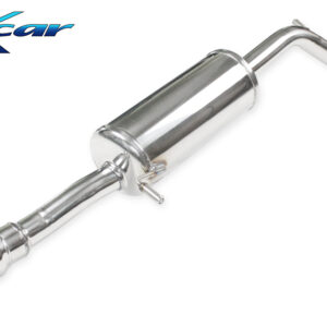 INOX CAR - POSTERIORE CON USCITA DIAM.80 PEUGEOT 208 1.2 101CV 2019