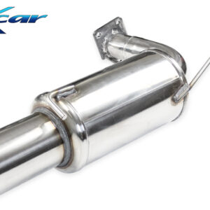 INOX CAR - POSTERIORE CON USCITA DIAM. 110 X-RACE MITSUBISHI LANCER EVO VIII (265CV) 2004-2005