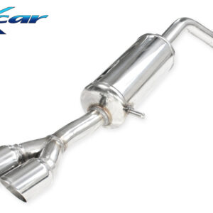 INOX CAR - POSTERIORE CON USCITA 2 X DIAM.80 RACING PEUGEOT 208 1.2I T (130CV) 2020